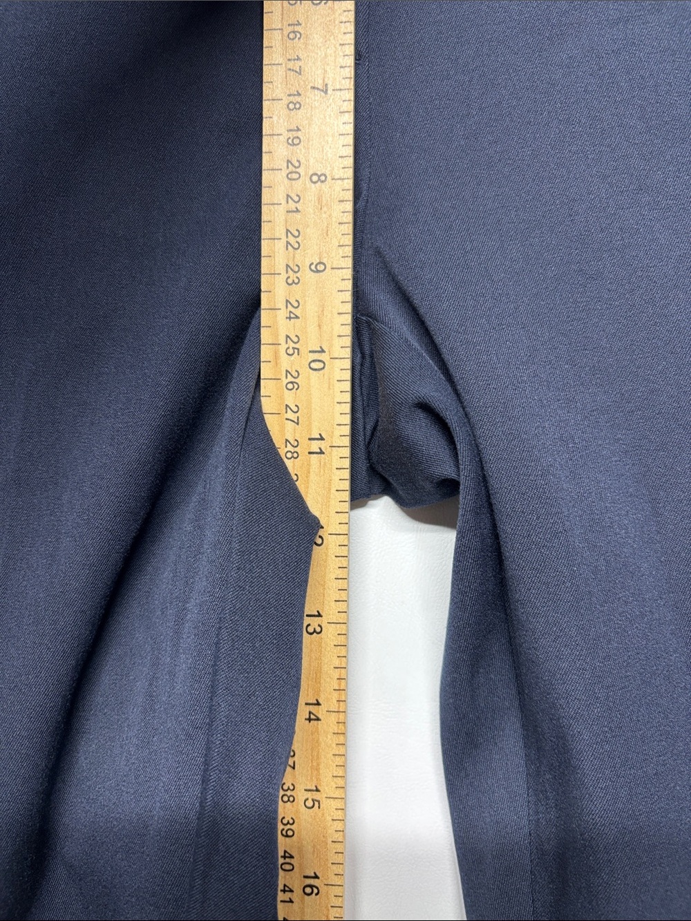 ✨ LOFT Outlet Sutton Skinny Ankle Mid Rise Pants Navy Size 4 NWT - Picture 11 of 15